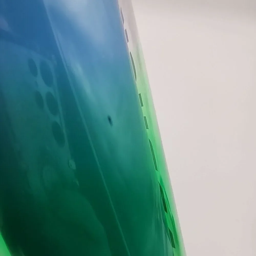 Starbucks Spring 2023 Blue Blossom Color Change with‎ Swirl Straw Topper Tumbler